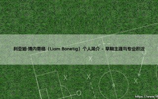利亚姆·博内蒂格：从默默无闻到聚光灯下的跃升
