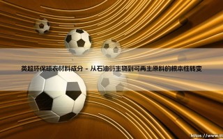 绿色赛场的新征程：英超环保球衣材料成分的深度剖析