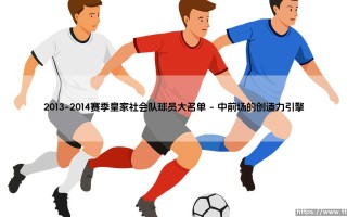 追寻蓝白记忆：2013-2014赛季皇家社会队球员大名单，那些面孔你还记得吗？