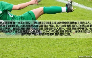 罗纳尔迪尼奥哪一年宣布退役：一代球星的华丽谢幕
