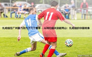扎哈维在广州富力的高光岁月：他如何用进球改写中超外援史？