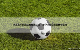 水晶宫队在英冠联赛的辉煌征程：探秘他们在次级联赛的最高成就