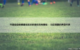 丹麦超级联赛最知名的前锋球员有哪些详解