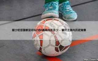 爱沙尼亚国家足球队FIFA最高排名揭秘