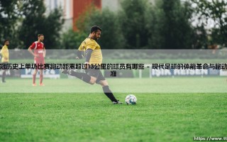 欧冠历史上的跑动传奇：单场跑动超过13公里的球员有哪些