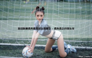 英冠联赛债务最高球队是哪支【足球之家】