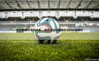 欧协联战术克制关系：解析新兴战场的战略博弈法则
