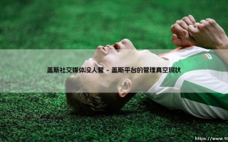 盖斯社交媒体没人管的危机与思考