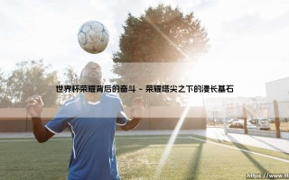 世界杯荣耀背后的奋斗（李老师说球）