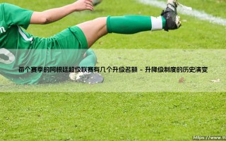 阿根廷超级联赛升级名额揭秘：每个赛季的升降级规则如何决定命运
