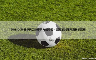 2018-2019赛季英乙联赛积分榜排名回顾：一段关于梦想与拼搏的旅程