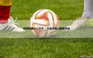 荷兰足球甲级联赛究竟是什么水平？
