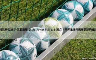 路易斯·哈维尔·苏亚雷斯（Luis Javier Suárez）简介攻略