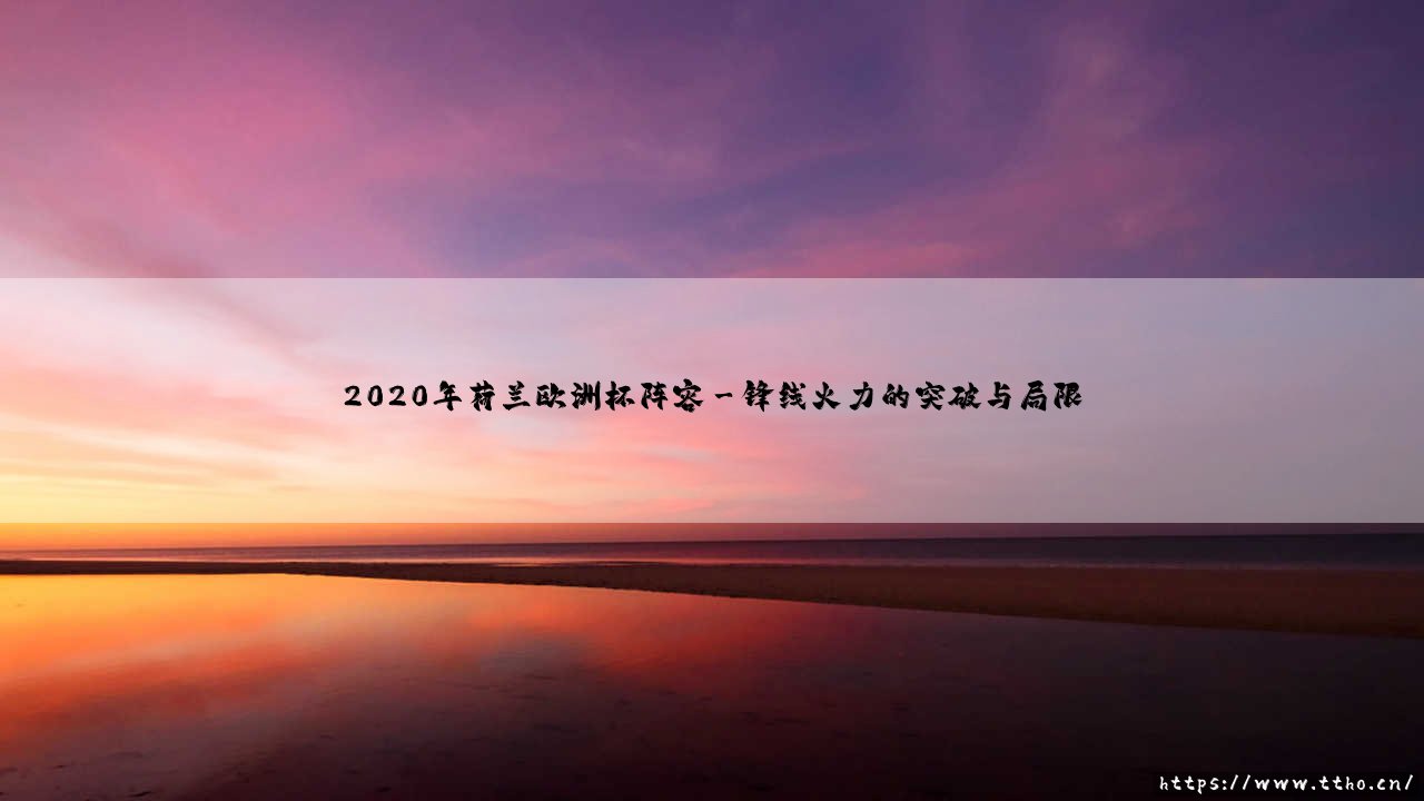 2020年荷兰欧洲杯阵容回顾:橙衣军团的复兴之路与战术分析-第3张图片-天体号 2020年荷兰欧洲杯阵容回顾:橙衣军团的复兴之路与战术分析-第3张图片-天体号