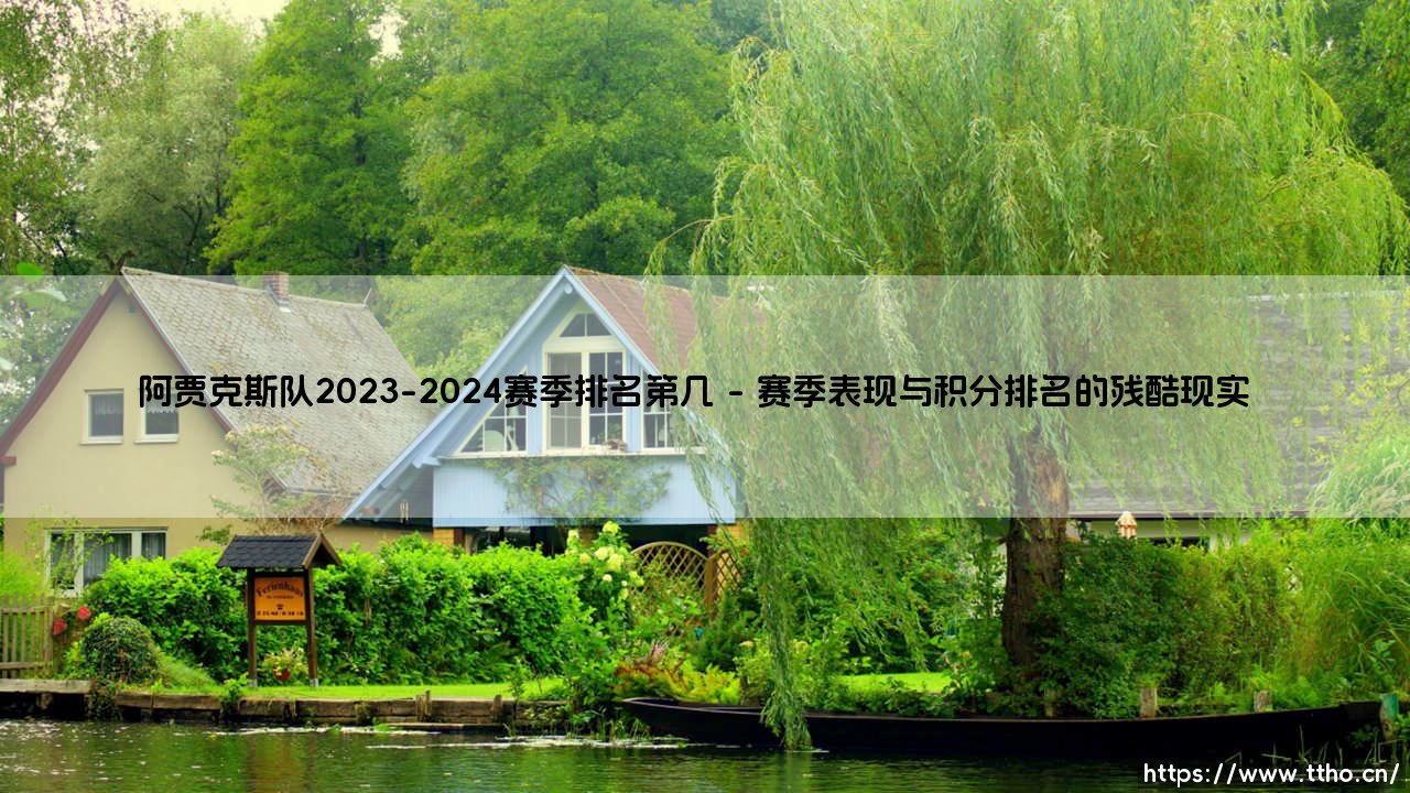 阿贾克斯队2023-2024赛季排名第几？荷甲传统豪门在2023-2024赛季的身份危机-第1张图片-天体号