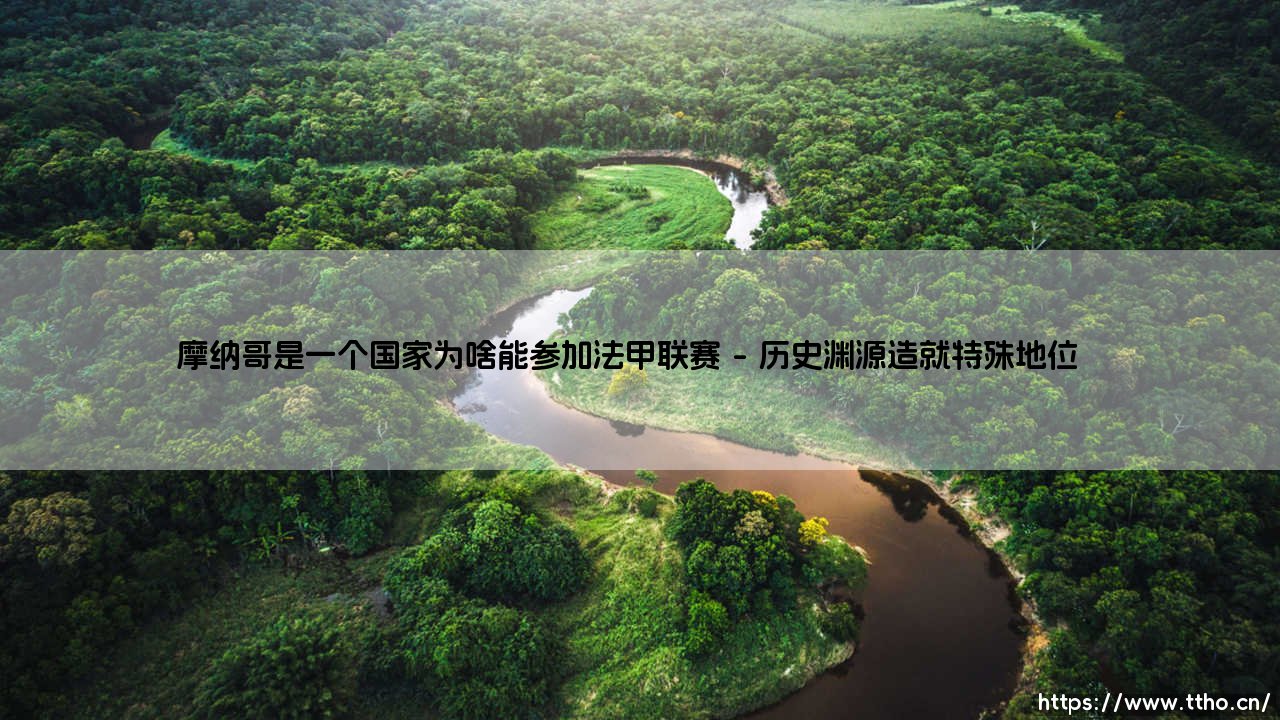 摩纳哥是一个国家为啥能参加法甲联赛？揭秘：这个袖珍王国如何称霸法国足球赛场？-第1张图片-天体号