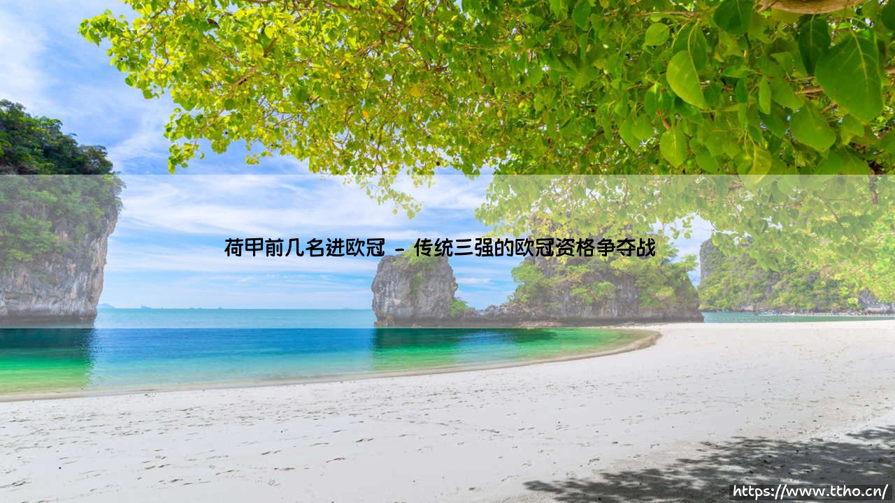 荷甲前几名进欧冠？荷兰足球的欧战资格争夺战-第2张图片-天体号