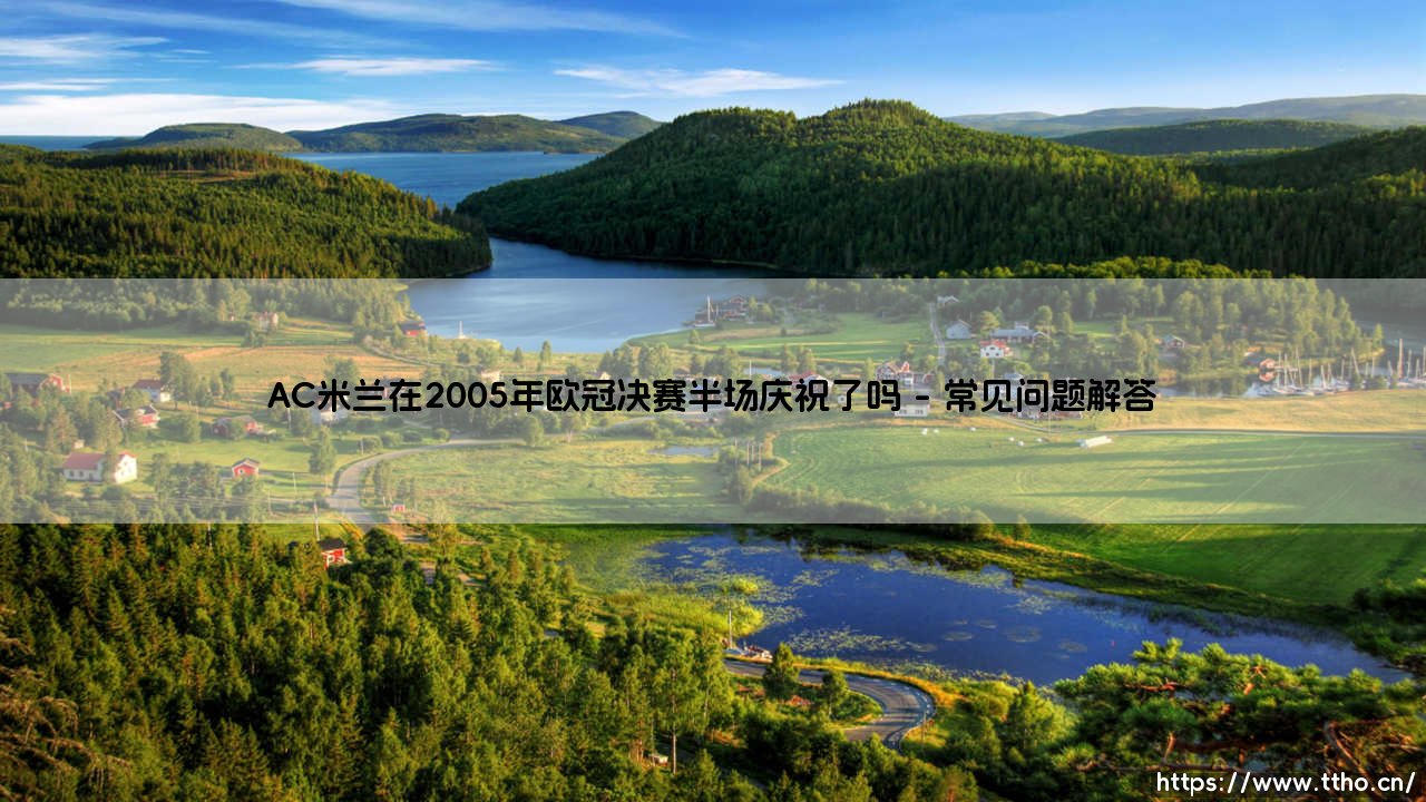 AC米兰在2005年欧冠决赛半场庆祝了吗？足球史上最戏剧性逆转的背后故事-第4张图片-天体号