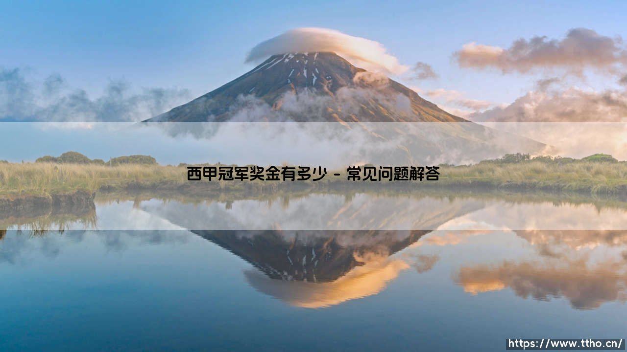 西甲冠军奖金有多少？西甲冠军荣耀背后的数字密码-第4张图片-天体号