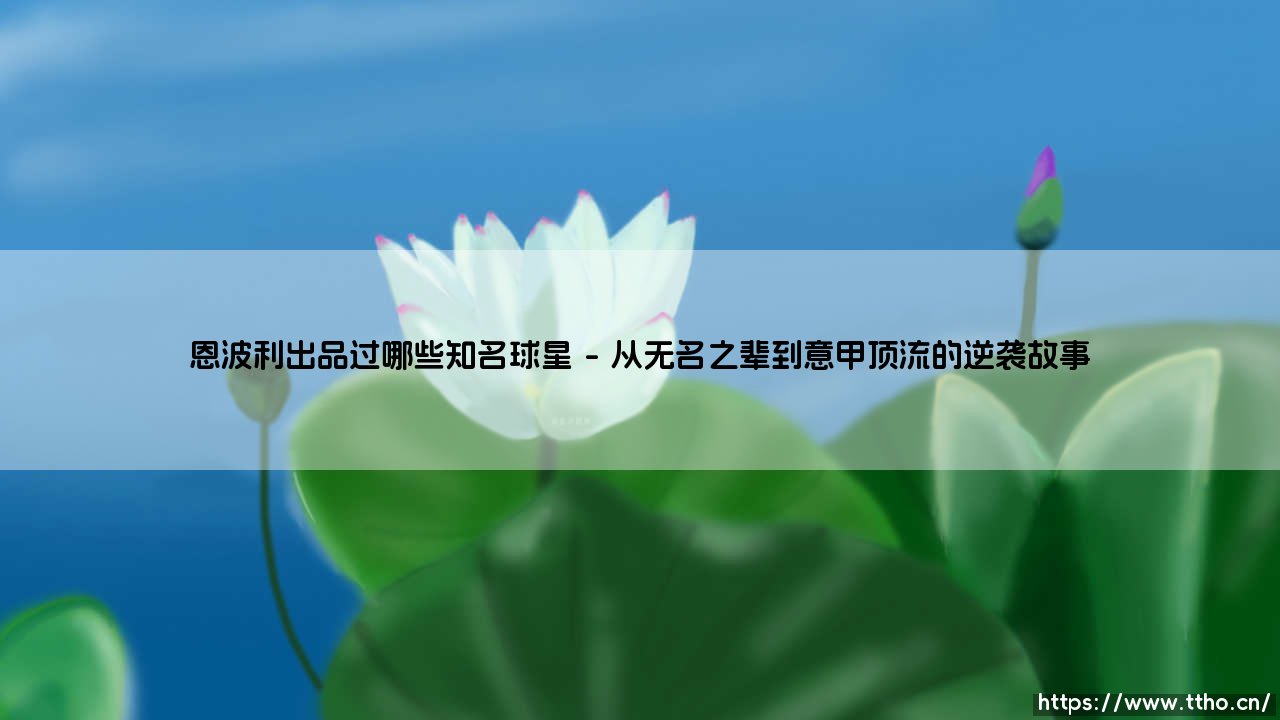 恩波利出品过哪些知名球星？意甲联赛隐藏的球星加工厂-第1张图片-天体号