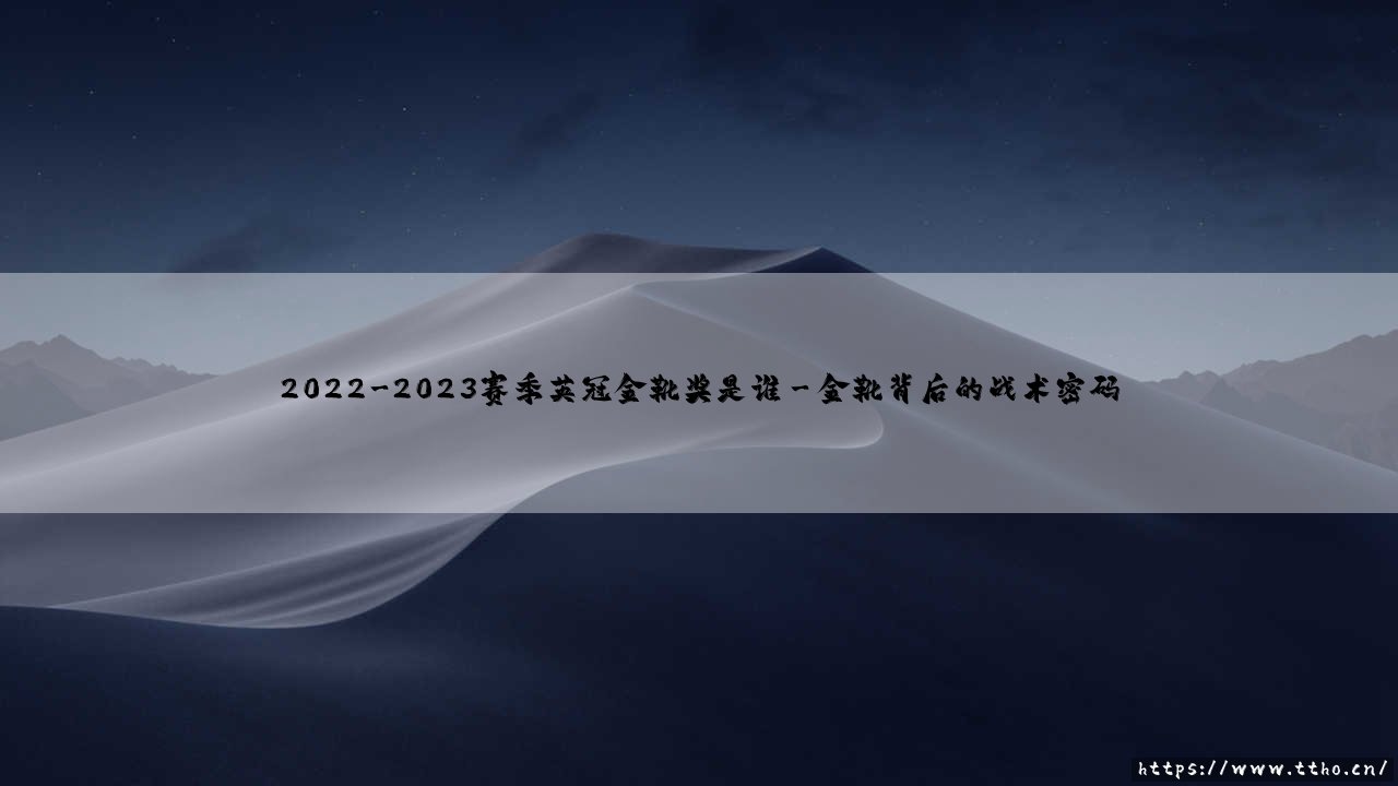 2022-2023赛季英冠金靴奖花落谁家？这匹黑马让人直呼意外-第3张图片-天体号