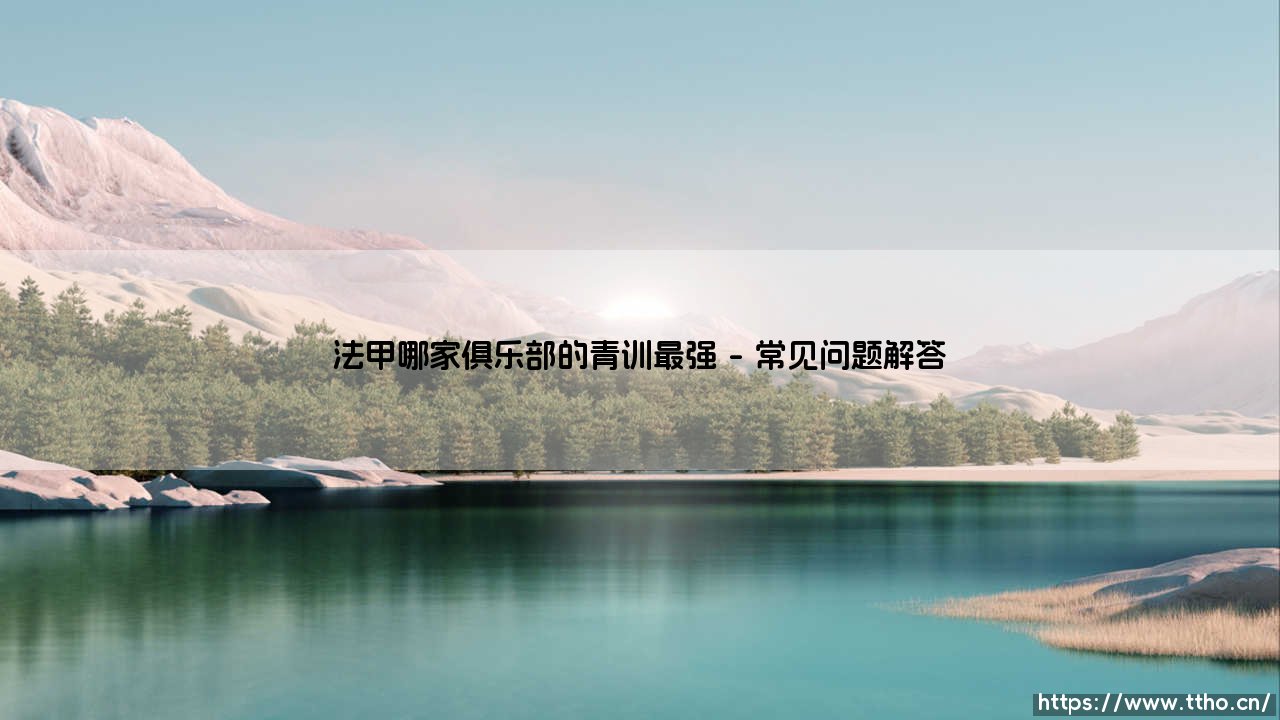 法甲哪家俱乐部的青训最强？揭秘法国足球的人才工厂-第4张图片-天体号