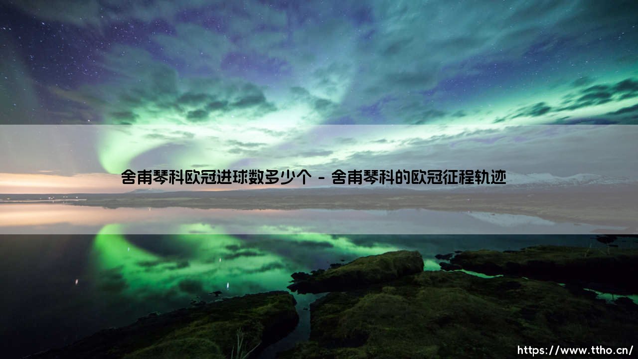 舍甫琴科欧冠进球数多少个？详解乌克兰核弹头的欧战传奇-第1张图片-天体号