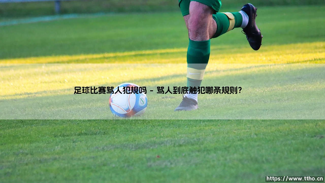 足球比赛骂人犯规吗？「绿茵场上的脏话」到底算不算违规行为？-第1张图片-天体号