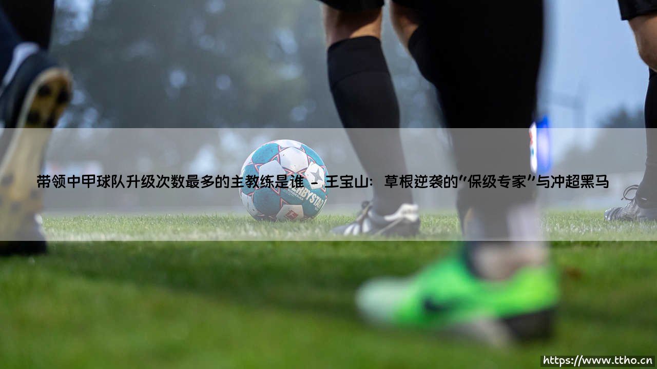 带领中甲球队升级次数最多的主教练是谁?中甲传奇教头战绩大揭秘-第2张图片-天体号 带领中甲球队升级次数最多的主教练是谁?中甲传奇教头战绩大揭秘-第2张图片-天体号