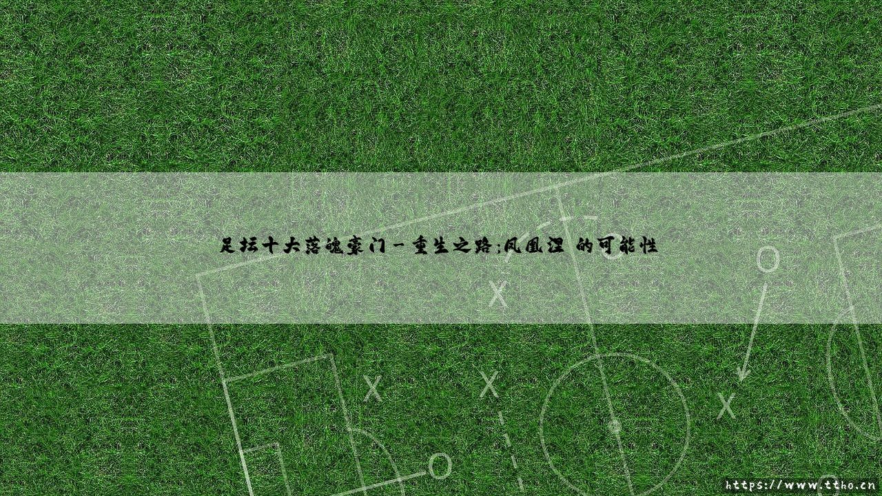 足坛十大落魄豪门：当辉煌成为记忆中的一抹斜阳-第3张图片-天体号