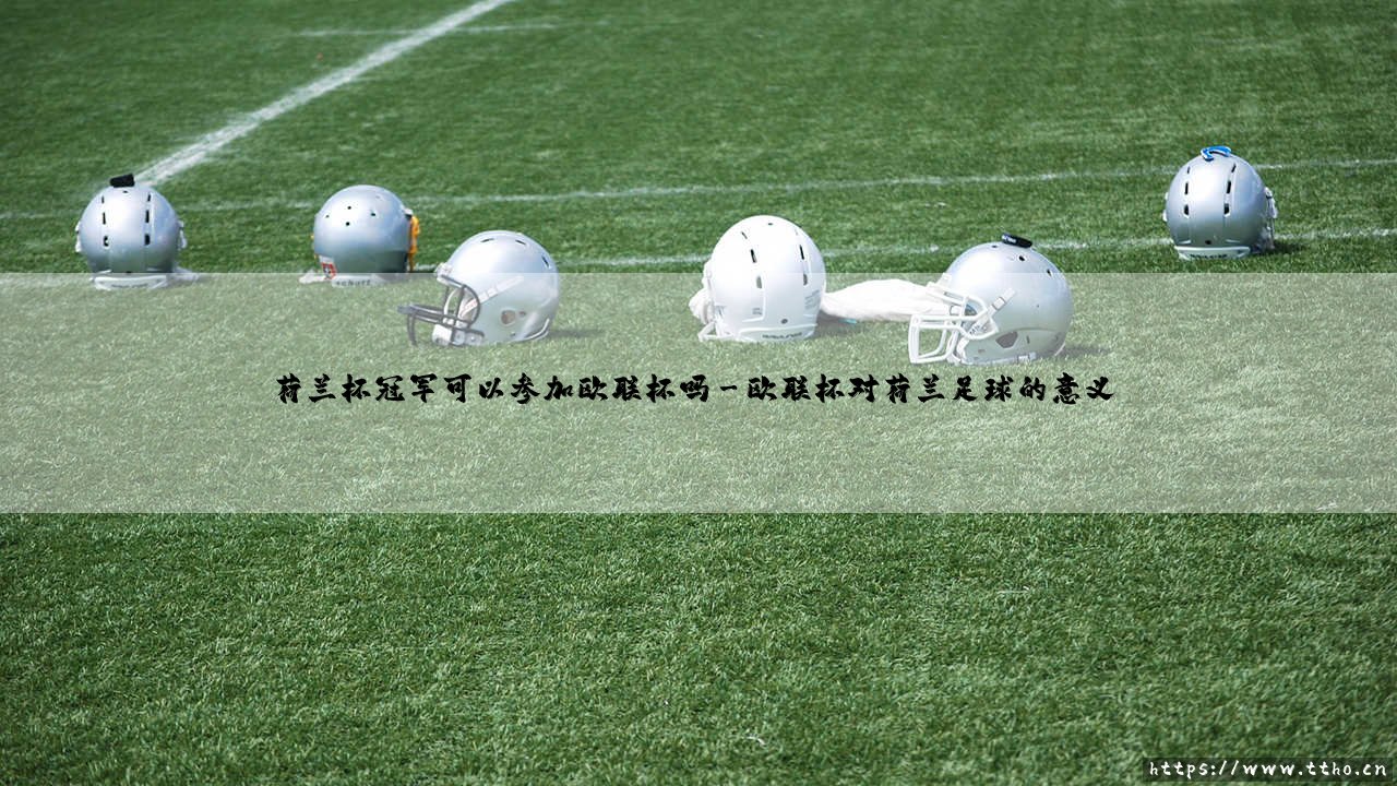 荷兰杯冠军可以参加欧联杯吗？深入解析参赛资格与欧战之路-第3张图片-天体号