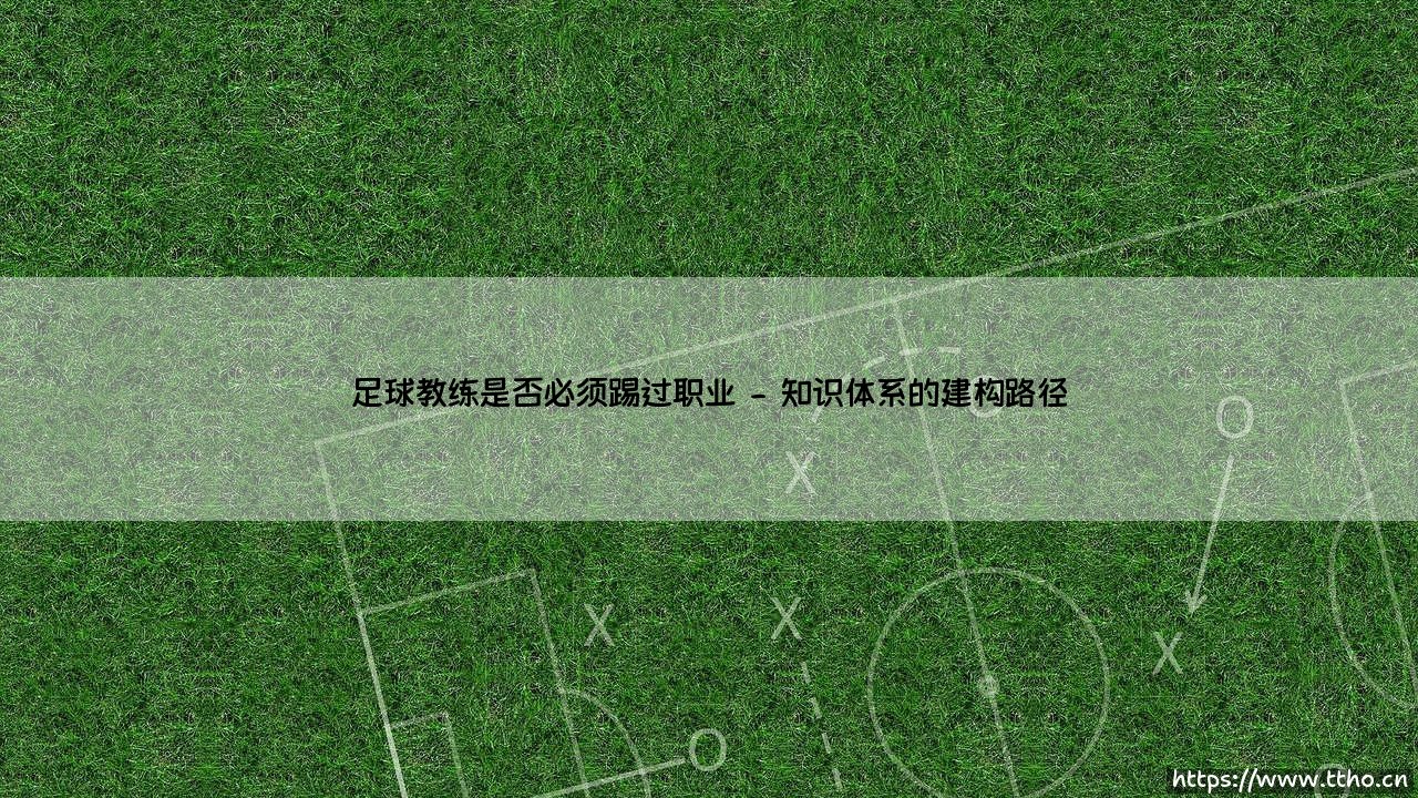 足球教练是否必须踢过职业【绿茵视界】-第2张图片-天体号 足球教练是否必须踢过职业【绿茵视界】-第2张图片-天体号