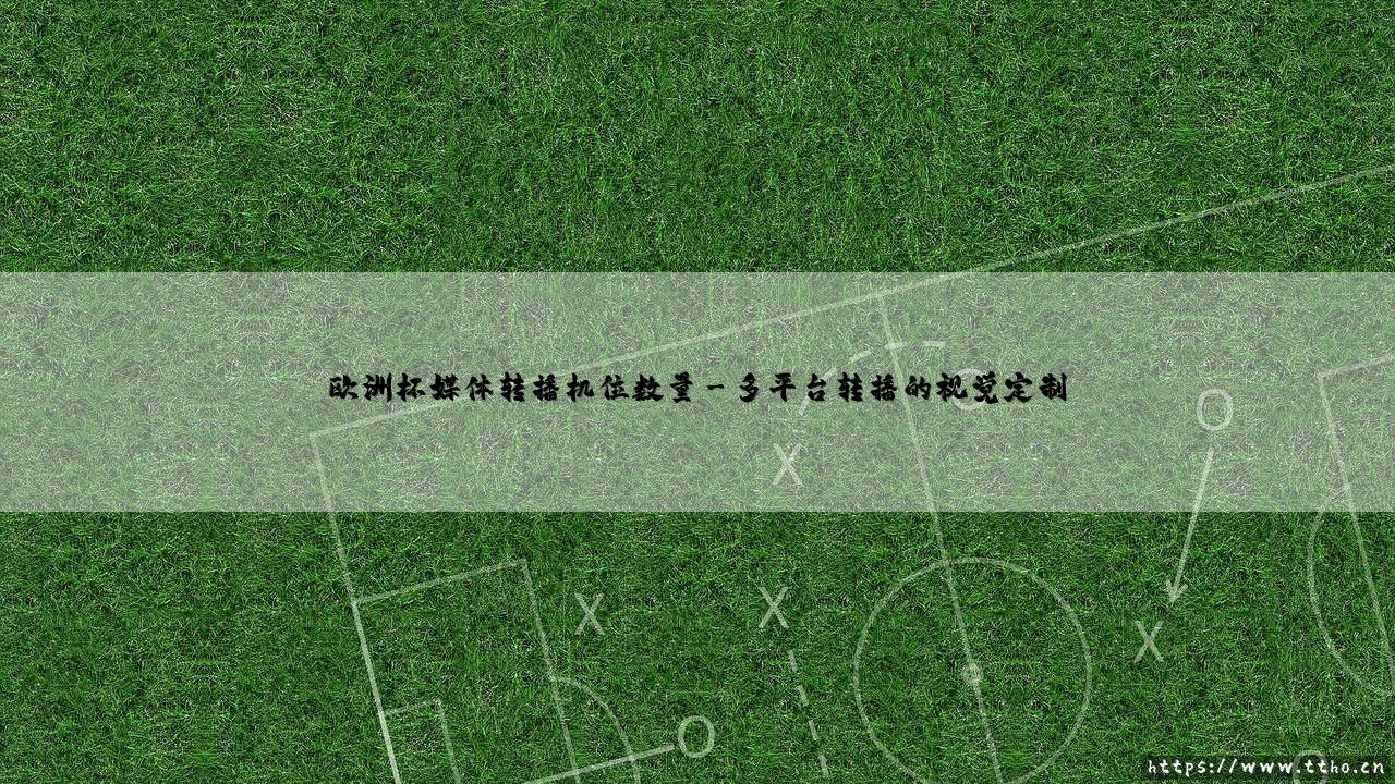 欧洲杯媒体转播机位数量:一场视觉盛宴的背后?- 揭秘「顶级赛事」的镜头密语-第3张图片-天体号 欧洲杯媒体转播机位数量:一场视觉盛宴的背后?- 揭秘「顶级赛事」的镜头密语-第3张图片-天体号