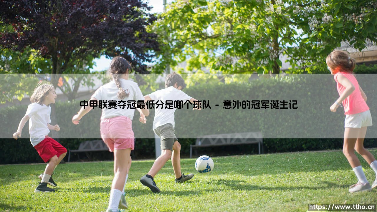 中甲联赛夺冠最低分是哪个球队?——探寻中国足球史上最意外的冠军故事-第1张图片-天体号 中甲联赛夺冠最低分是哪个球队?——探寻中国足球史上最意外的冠军故事-第1张图片-天体号