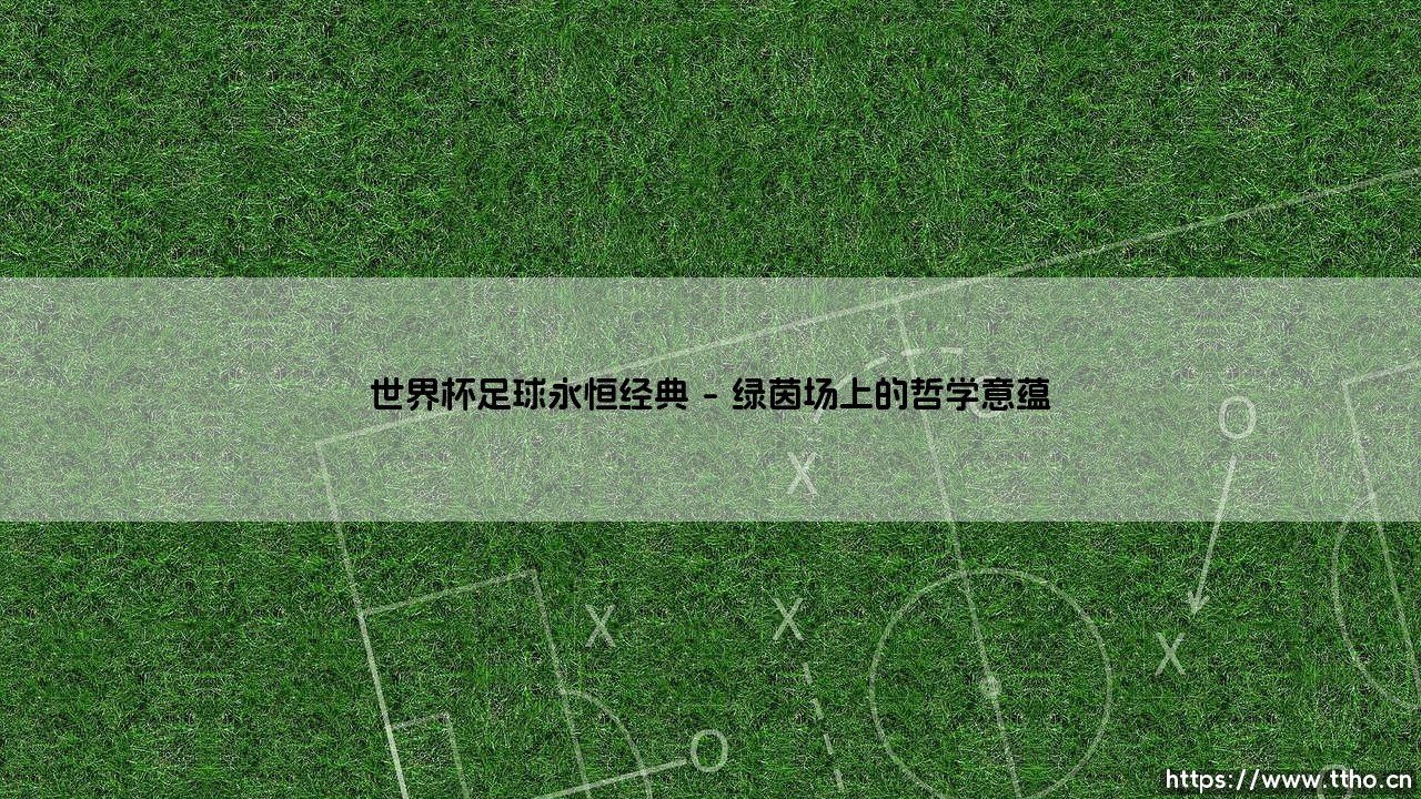 世界杯足球永恒经典「足坛哨声」-第1张图片-天体号
