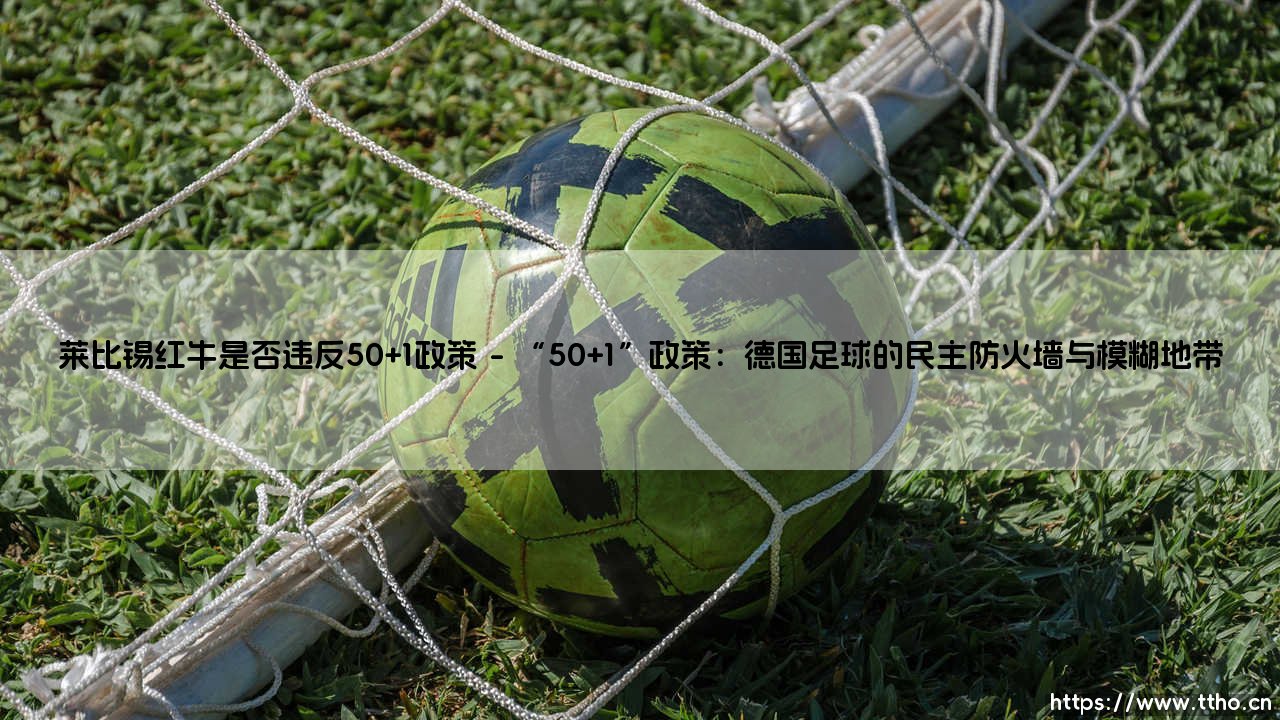 莱比锡红牛是否真的在挑战德国足球的“50+1”灵魂？-第1张图片-天体号