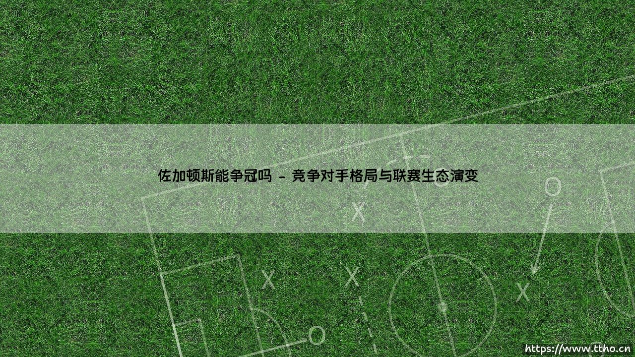 佐加顿斯能争冠吗？一支传统豪门的复兴之路与时代挑战-第2张图片-天体号
