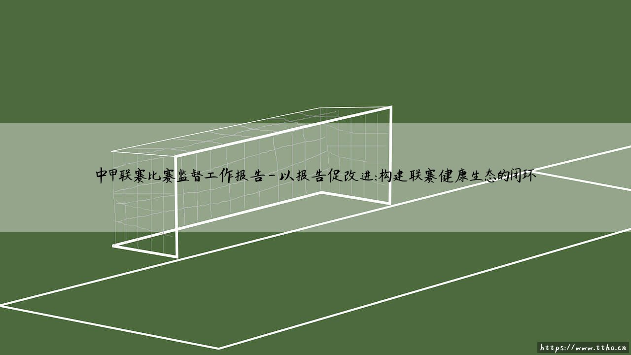 中甲联赛比赛监督工作报告:剖析与优化中甲联赛监督机制的关键路径-第4张图片-天体号 中甲联赛比赛监督工作报告:剖析与优化中甲联赛监督机制的关键路径-第4张图片-天体号
