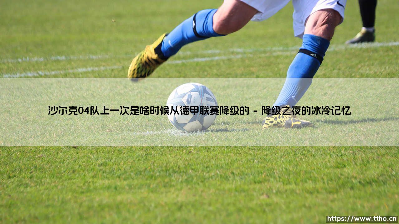 沙尔克04队上一次是啥时候从德甲联赛降级的？皇家蓝的至暗时刻：降级记忆与重生之路-第1张图片-天体号