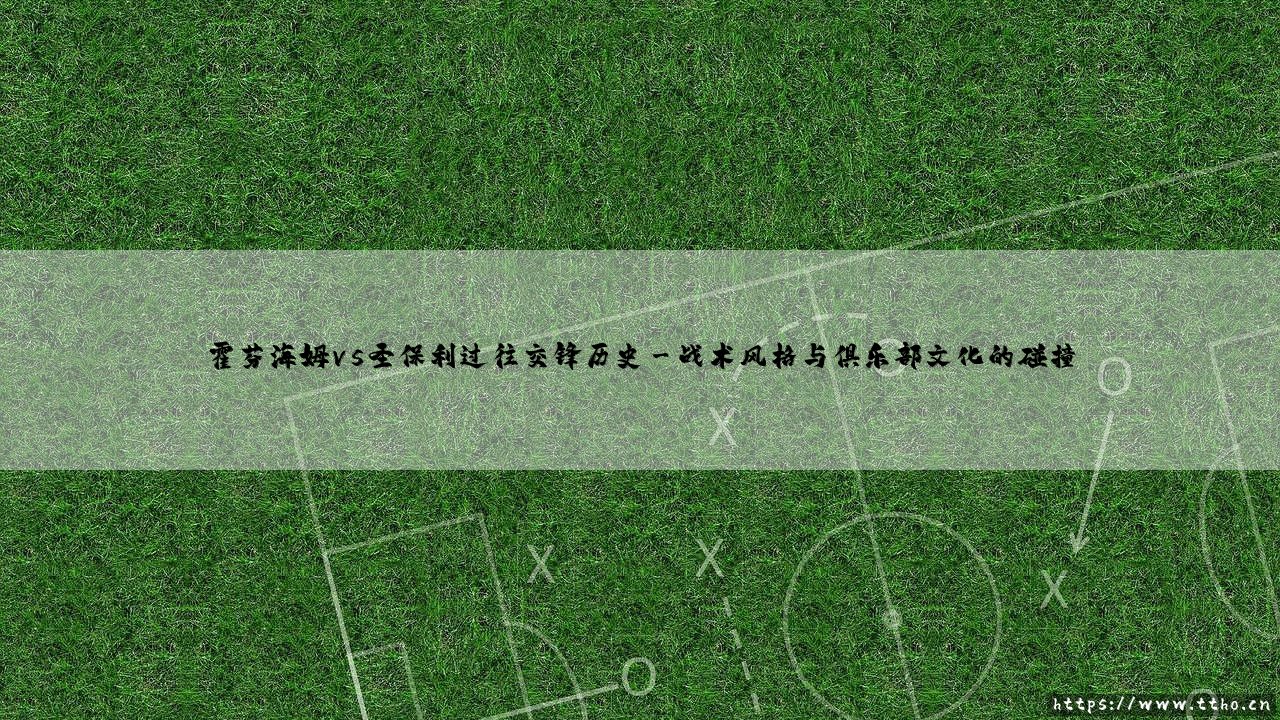 霍芬海姆vs圣保利过往交锋历史：两队的碰撞，究竟书写了怎样的故事？-第3张图片-天体号
