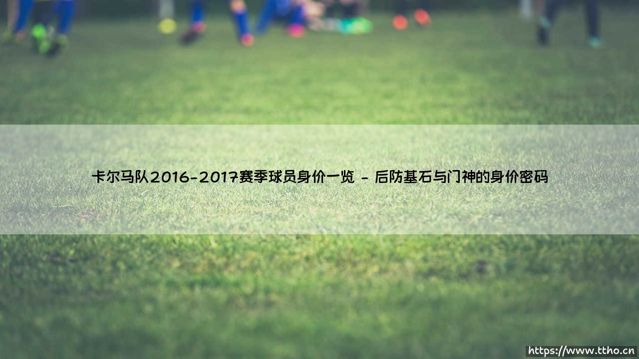 卡尔马队2016-2017赛季球员身价全景解析-第2张图片-天体号 卡尔马队2016-2017赛季球员身价全景解析-第2张图片-天体号