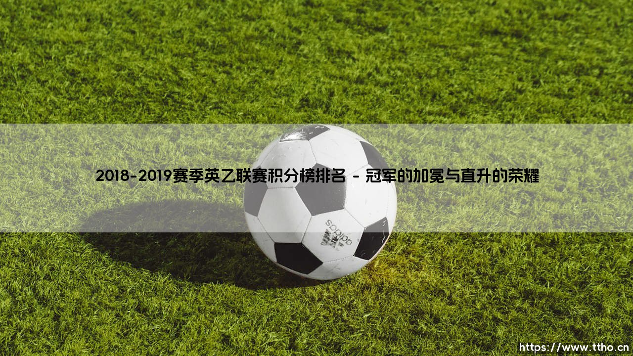 2018-2019赛季英乙联赛积分榜排名回顾:一段关于梦想与拼搏的旅程-第1张图片-天体号 2018-2019赛季英乙联赛积分榜排名回顾:一段关于梦想与拼搏的旅程-第1张图片-天体号
